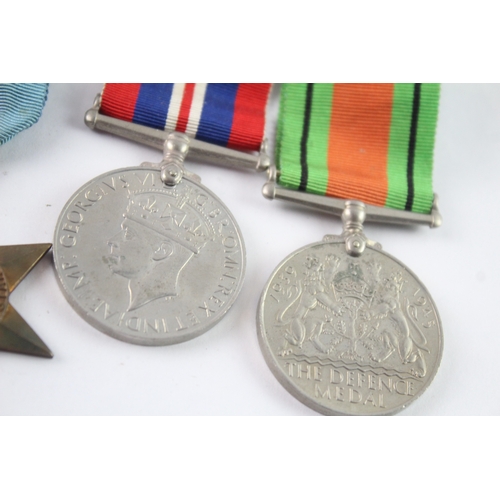23 - Boxed WW2 Army Italy & Africa Star Medal Group