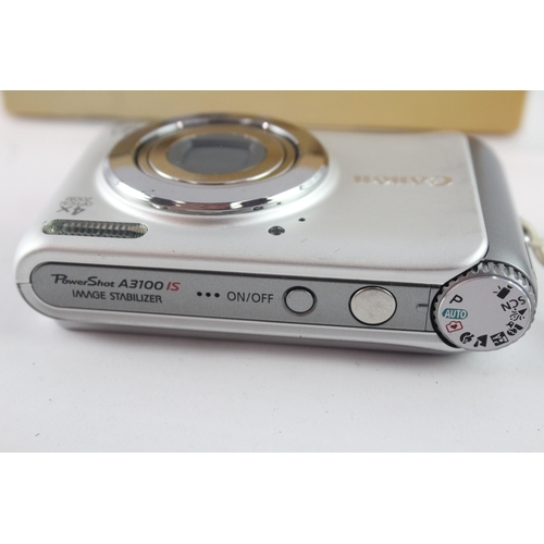 31 - Canon Powershot A3100 IS Digital Compact Camera Working with Canon 4x  Lens
