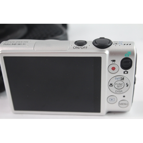 32 - Canon IXUS 255 HS Digital Compact Camera Working with Canon 10x IS Zoom Lens
