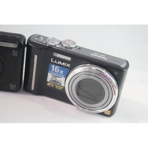 35 - Digital Compact Cameras Working Inc Canon & Panasonic x 3