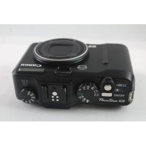 39 - Canon Powershot G9 Digital Compact Camera Working w/ Canon 6x IS Zoom Lens