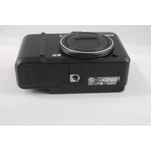 39 - Canon Powershot G9 Digital Compact Camera Working w/ Canon 6x IS Zoom Lens