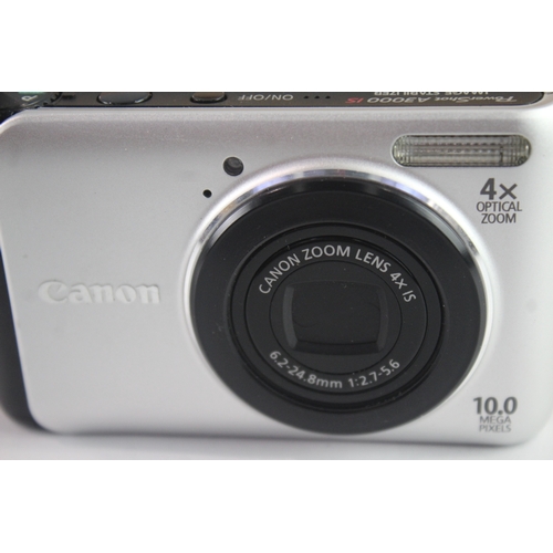 42 - Canon Powershot A3000 IS Digital Compact Camera Working with 4x Optical Zoom