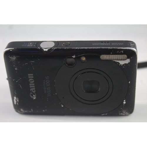 44 - Vintage Canon IXUS 100 IS Digital Compact Camera Working with Canon 3x IS Lens