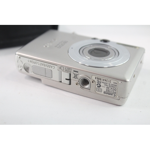 46 - Canon IXUS 60 Digital Compact Camera Working w/ Canon 3x Optical Zoom Lens