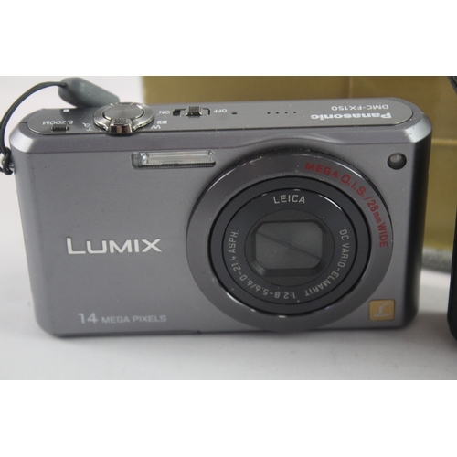 48 - Digital Compact Cameras Working Inc Canon, Panasonic & Samsung x 3