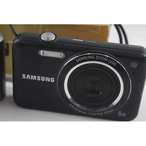 48 - Digital Compact Cameras Working Inc Canon, Panasonic & Samsung x 3