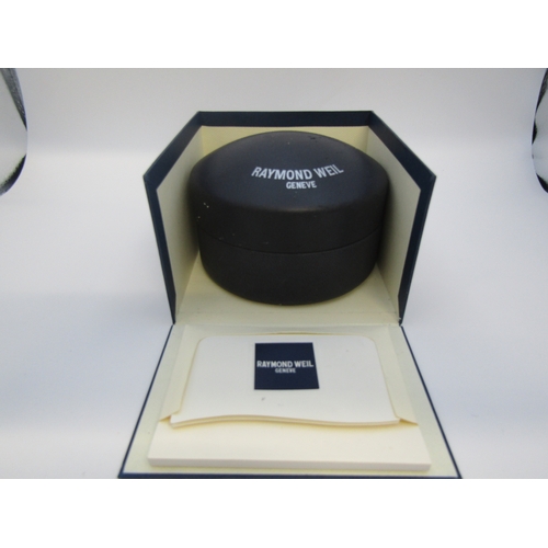 99 - Two Raymond Weil watches with a Raymond Weil box