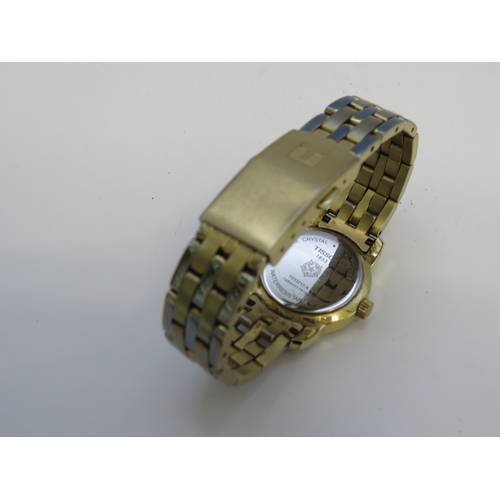 117 - Tissot watch with mother of pearl dial