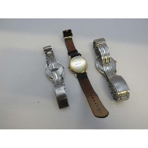 120 - Three Seiko watches