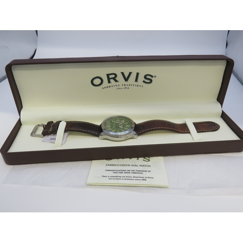 122 - Boxed Orvis watch