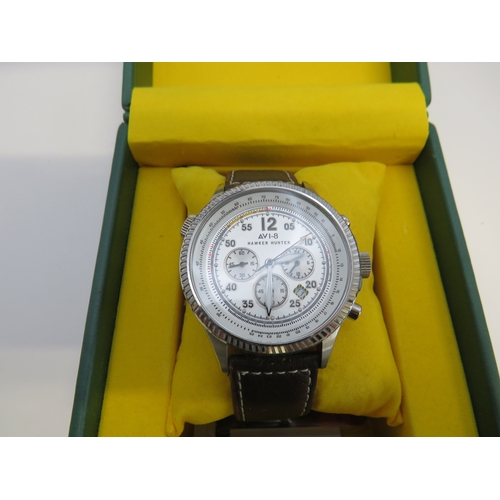 124 - Boxed AV1-8 Hawker Hunter watch