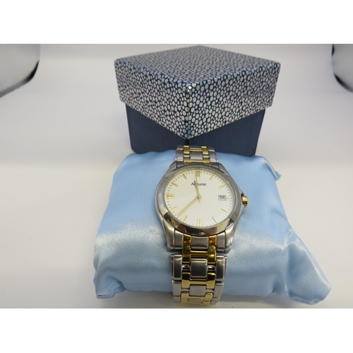 134 - Boxed Accurist watch