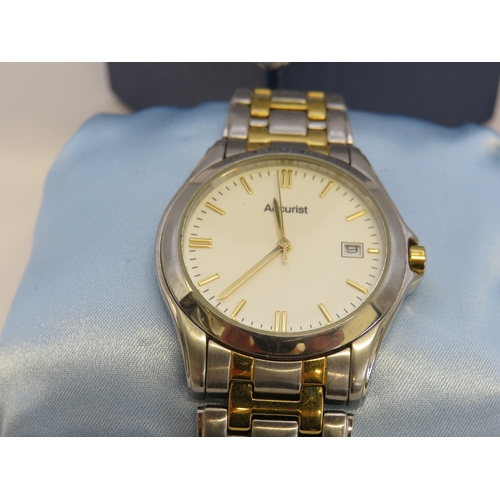 134 - Boxed Accurist watch