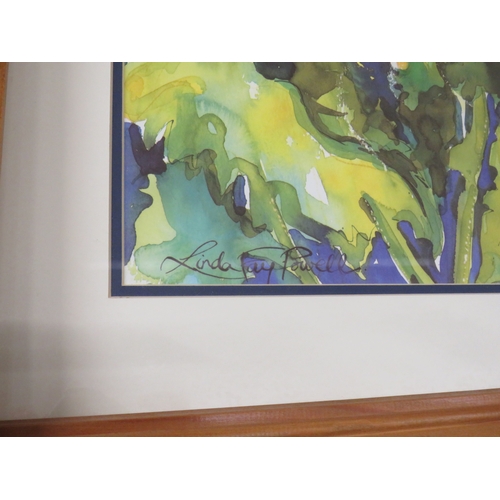 102 - Two wooden framed Sunflowers signed paintings