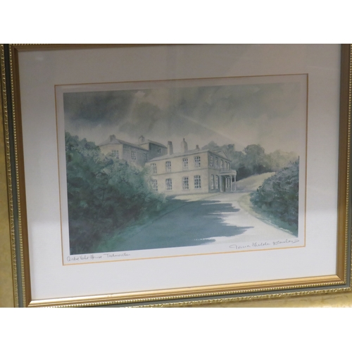 123 - Two framed pictures.