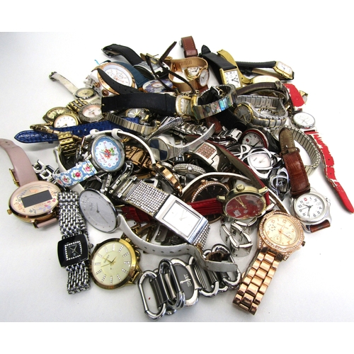 273 - Job lot of assorted ladies watches including vintage.