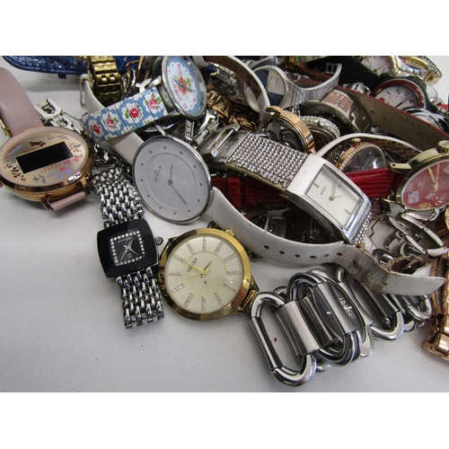 273 - Job lot of assorted ladies watches including vintage.
