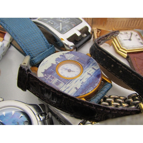 273 - Job lot of assorted ladies watches including vintage.
