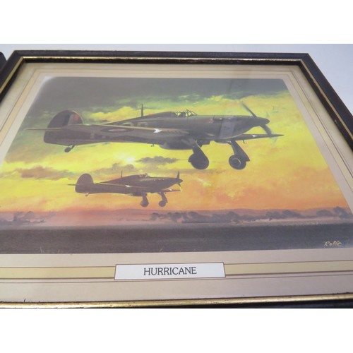 142 - Two aeroplane pictures