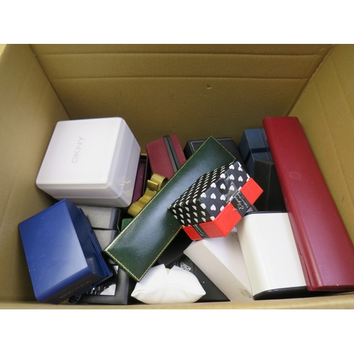404 - Job lot of boxed watches to include Seiko, Rotary etc