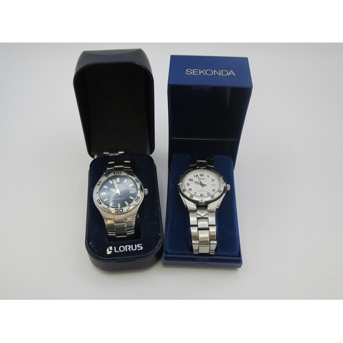 100T - Two boxed watches as new- good working order