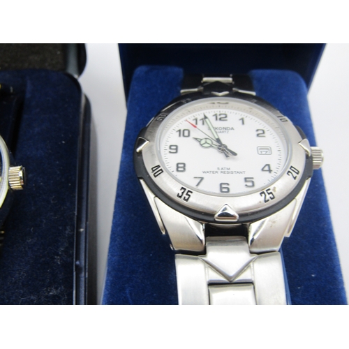 100T - Two boxed watches as new- good working order