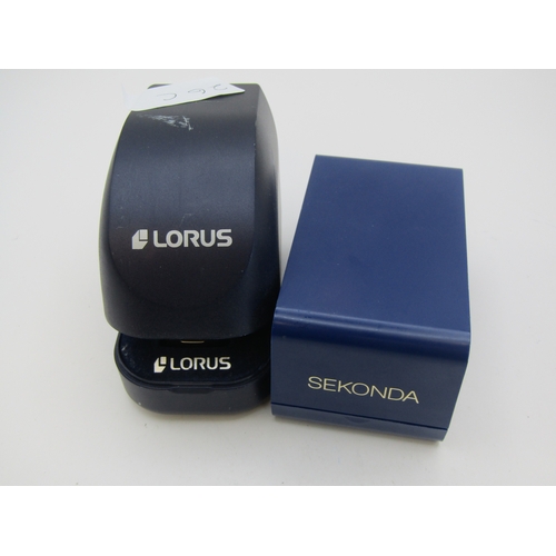 100T - Two boxed watches as new- good working order