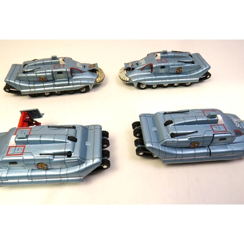 279 - Collectable toys including Captain Scarlet Spectrum Jet plane's, Dinky 102 Joe's Car and five Spectr... 