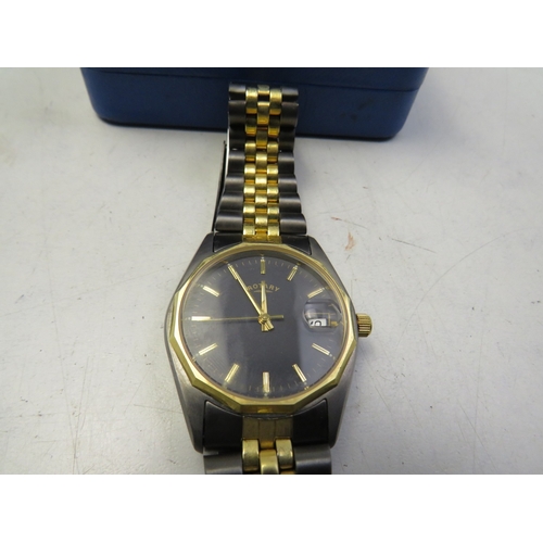446 - Boxed Rotary watch