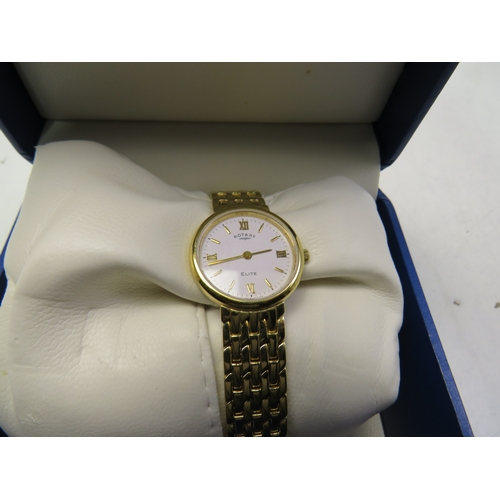 447 - Boxed Rotary Elite watch