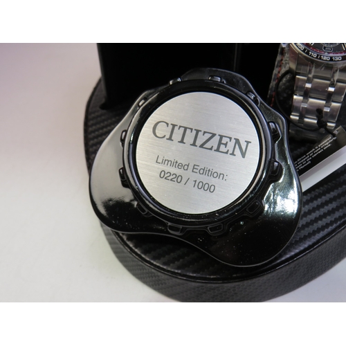 449I - Citizen Red Arrows chronotime A.T Limited Edition watch, wallet and helmet set to commemorate their ... 