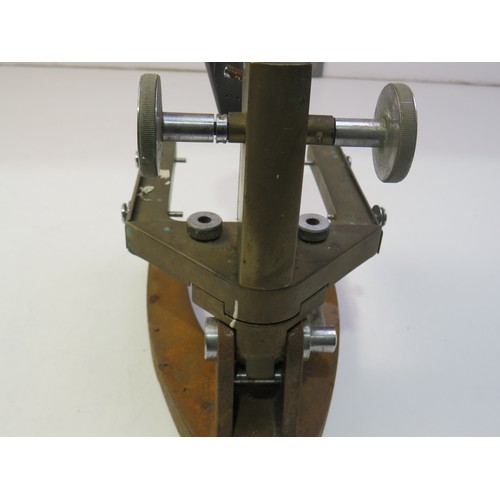 258 - Cooke Trouguton & Simms Brass microscope