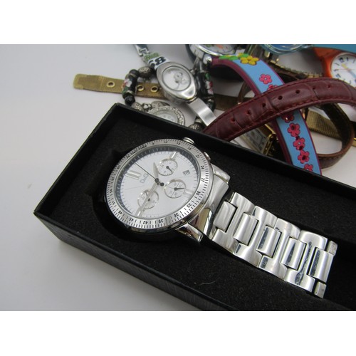 156 - Collection of watches, including swatch and boxed