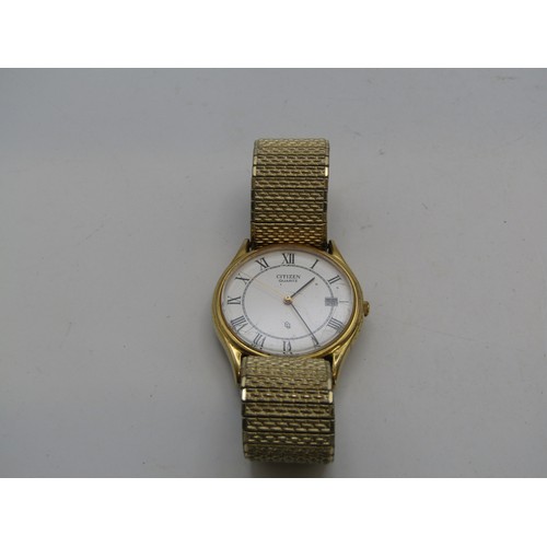 257 - Citizen Mechanical wrist watch in working order
