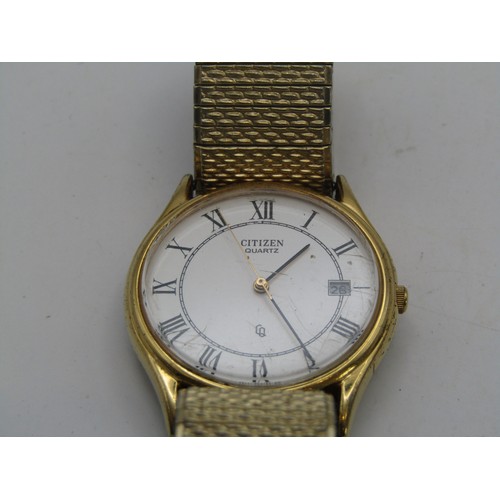 257 - Citizen Mechanical wrist watch in working order