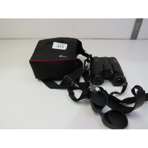 413 - Cased set of Leica Binoculars