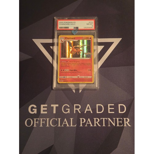 11 - 2022 Pokemon Go Charizard-Holo
PSA #10 NM-MT 8