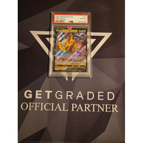 35 - 2022 Pokemon Swsh Gira Tina V Lost Origin
PSA #130 Gem MT 10