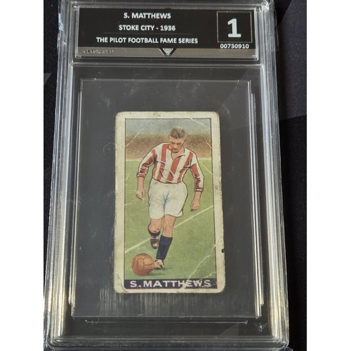 Carte De Football Rare Stanley Matthews 1993 - Onze Mondial - Angleterre Stoke City