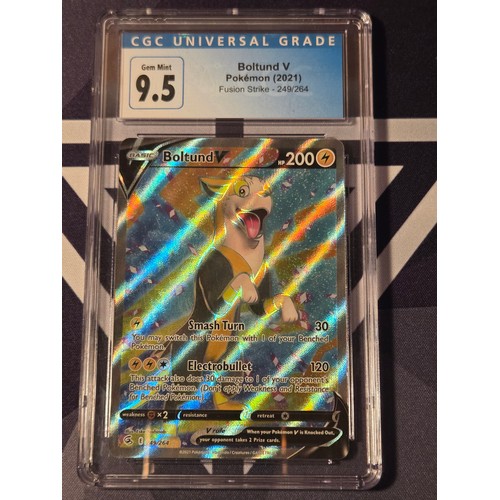43 - Mew VMAX Pokèmon (2021) Japanese Fusion Arts- 040/100 Pristine 10
Boltund V Pokèmon (2021) Fusion St... 