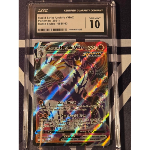 46 - Rapid Strike Urshifu VMAX Pokèmon (2021) Battle Styles-088/163. Gem mint 10
Zapdos Pokèmon (1996) Ja... 
