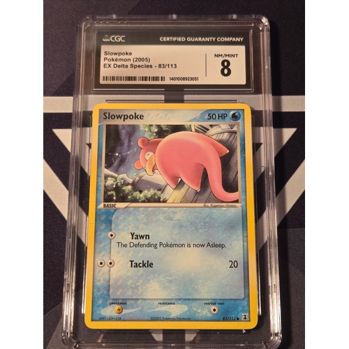 47 - Voltorb Pokèmon (2000) Team Rocket-1st Ed.-69/82 EX/NM 6
Slowpoke Pokèmon (2005) EX Delta Species- 8... 