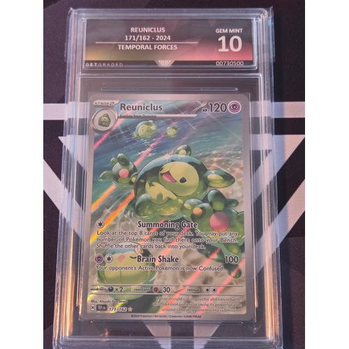 52 - Reuniclus 171/162-2024 Temporal Forces
Gem mint 10
Venusaur EX 001/142-2024 Stellar Crown
Mint 9