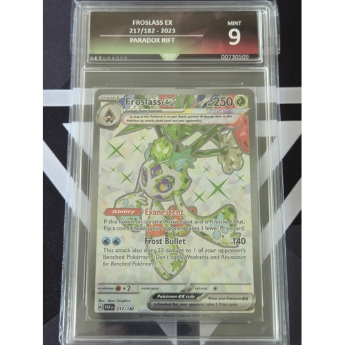 57 - Froslass EX 217/182-2023 Paradox Rift Mint 9