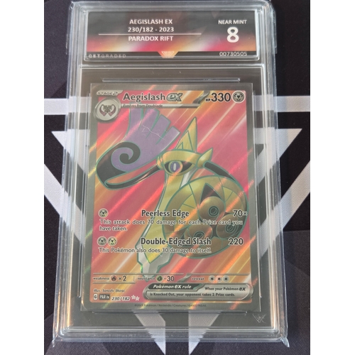 59 - Aegislash EX 230/182-2023 Paradox Rift
Near Mint 8