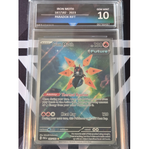 60 - Iron Moth 187/182-2023 Paradox Rift 
Gem mint 10
