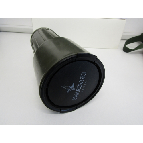 1 - Swarovski Optik spotting scope with box and carrycase.