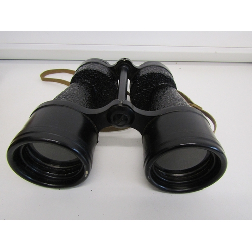 3 - Vintage WW2 era British Military binoculars - Ross of London Bino Prism No.5 MK 5 model with origina... 