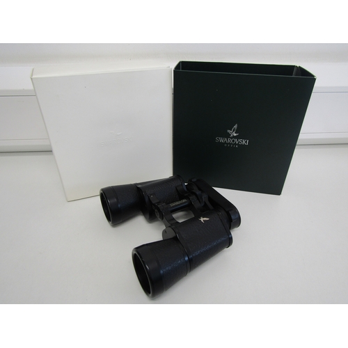 4 - Boxed Swarovski Optic Habicht porro pro prism design binoculars.